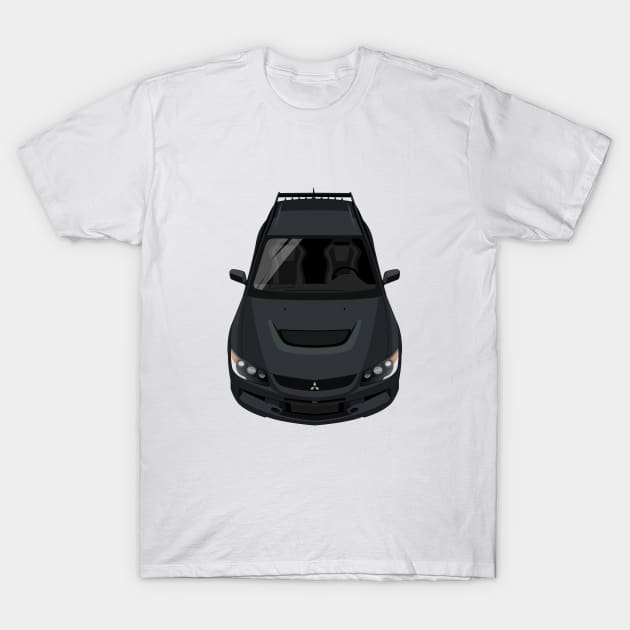 Lancer Evolution IX Evo 9 2005-2007 - Black T-Shirt by jdmart